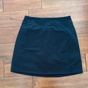 Lands' End Classic Black Women's Skort Size XS